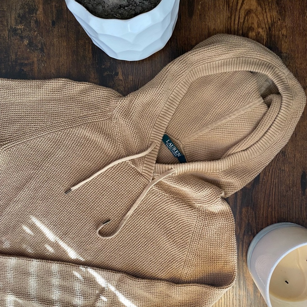 Ralph Lauren Knitted Sweater with Hood